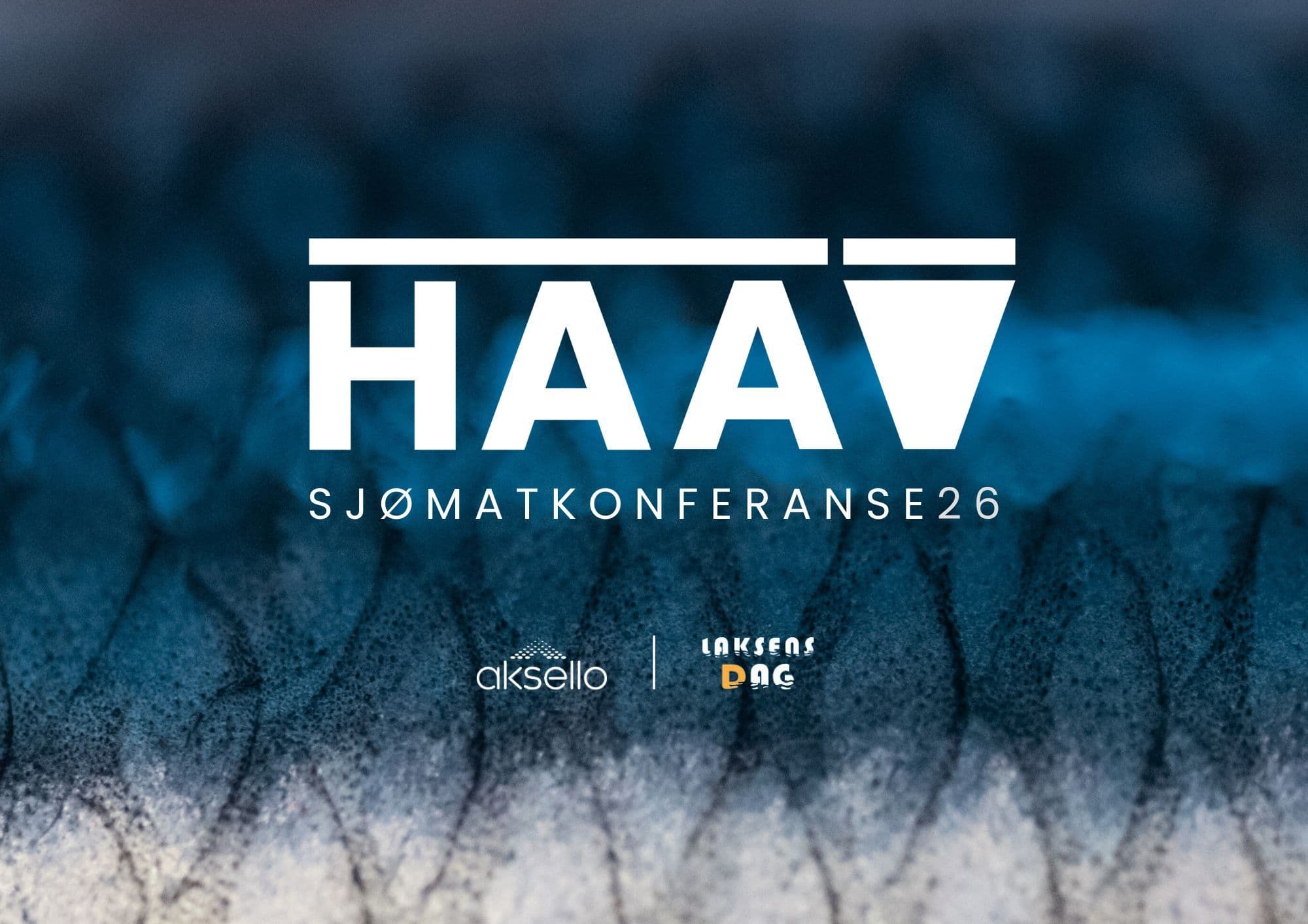 Poster for HAAV sjømatkonferanse 2026